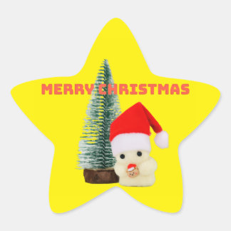 STICKER ÉTOILE もみの木とおばけのクリスマス