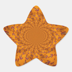 Sticker Étoile Ancre Kaleidoscope