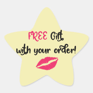 Sticker Étoile Avon promotionnel, cadeau libre avec votre ordre