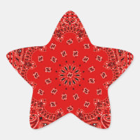 BBQ Red Paisley Western