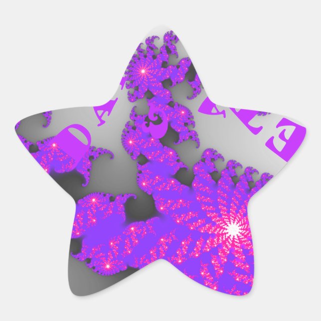 Sticker Étoile Beaux jours et une meilleure nuit (Devant)