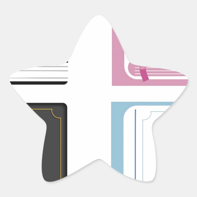 Sticker Étoile bibles (Devant)