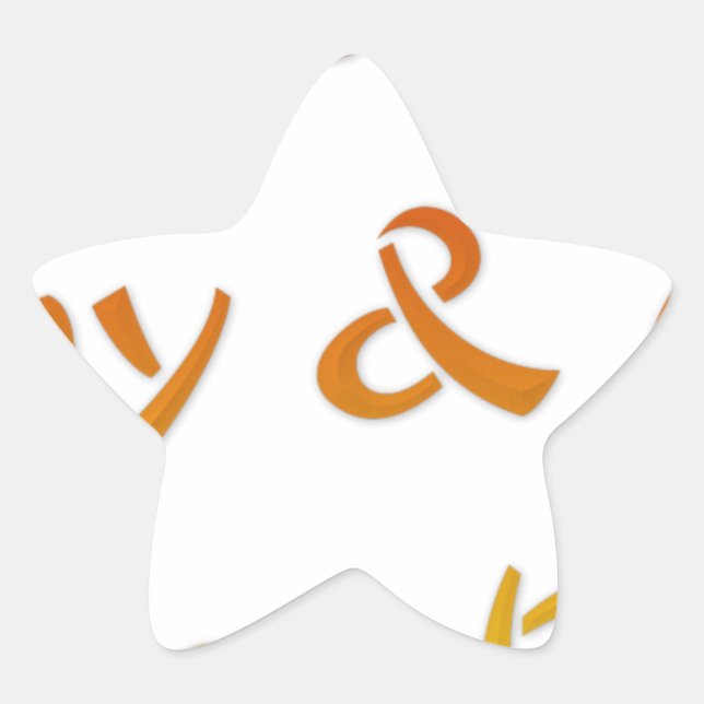 Sticker Étoile Bonne journée et une meilleure conception de texte (Devant)