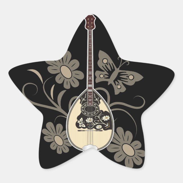 Sticker Étoile Bouzouki (Devant)