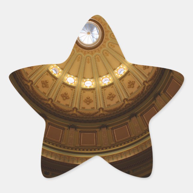 Sticker Étoile California Capitol Dome (Devant)