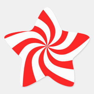 Sticker Étoile Candy Christmas Images
