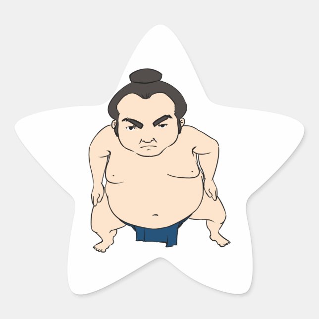 Sticker Étoile Catalyseur japonais Sumo (Devant)