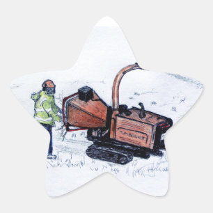 Sticker Étoile Chipper de Timberwood