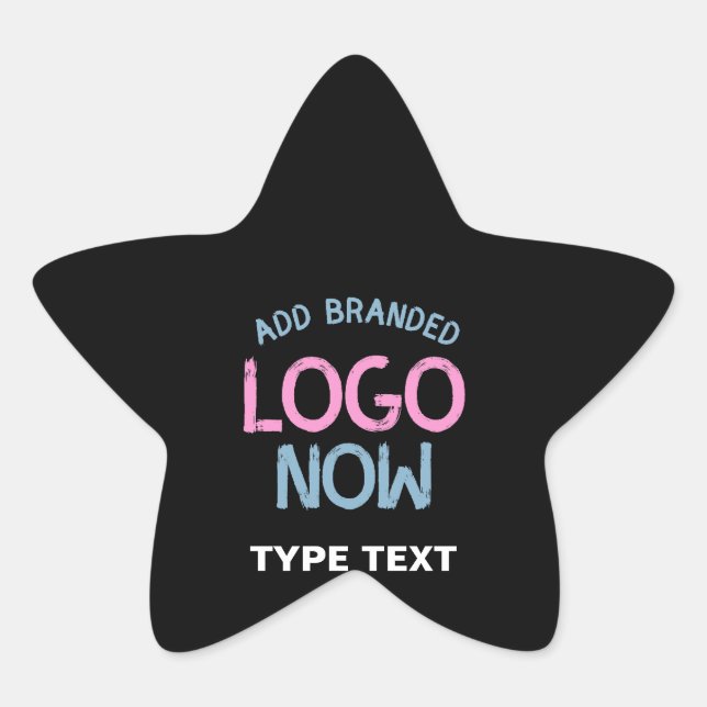 STICKER ÉTOILE CLIENT SIMPLE CONTEMPORAIN PROPRE NOIR MODE (Devant)
