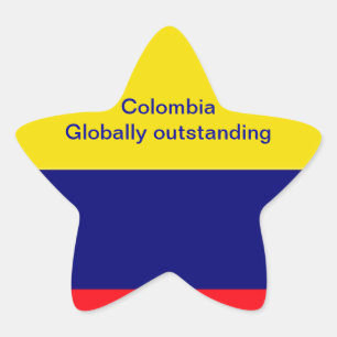Sticker Étoile Colombie