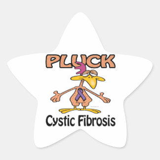 Sticker Étoile Conception de sensibilisation à la fibrose kystiqu
