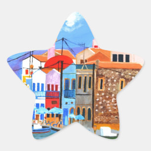 Sticker Étoile Côte grecque