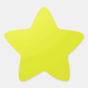 Sticker Étoile Couleur jaune dorée Blanches : Ajouter une image t