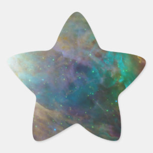 Sticker Étoile Couleurs Étonnantes dans l'étoile d'Orion Autocoll