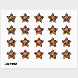 Sticker Étoile Cray, célèbre création vintage,