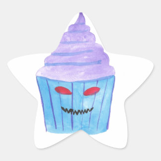 Sticker Étoile Cupcake