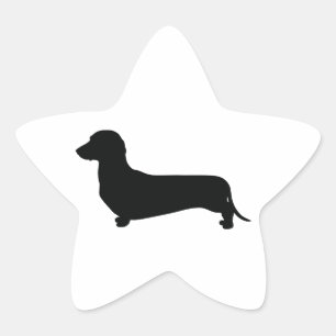 Sticker Étoile Dachshund de base