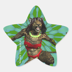 Sticker étoile de défi