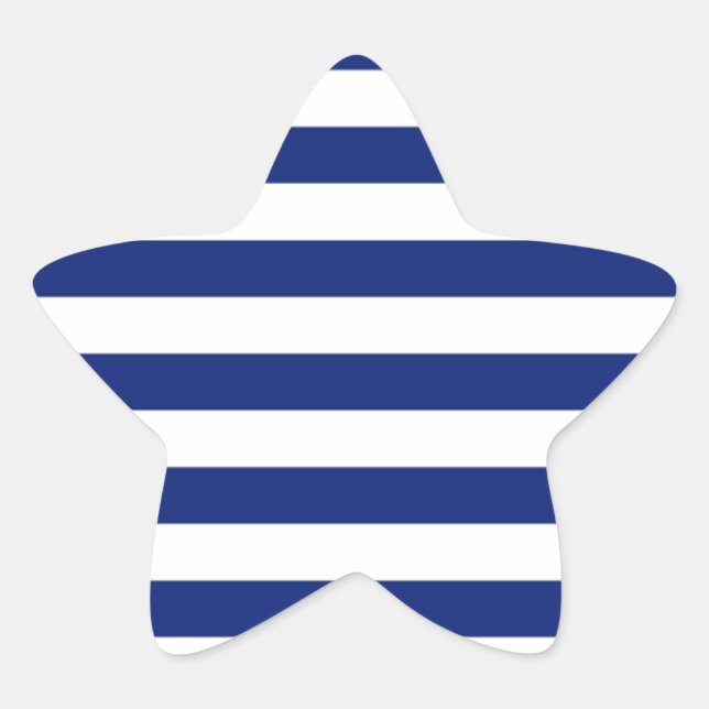 Sticker Étoile Décor Nautique (Devant)