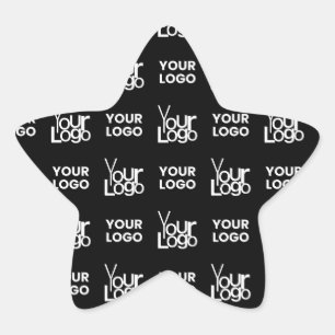 Sticker Étoile Deux logos ou images Motif répétitif