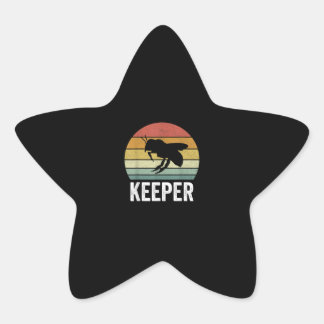 Sticker Étoile Don de bee Keeper | Drôle dons Abeille
