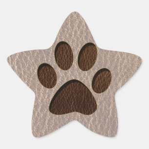 Sticker Étoile Doux à l'air de cuir