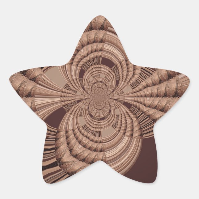 Sticker Étoile Earthy Hakuna Matata (Devant)