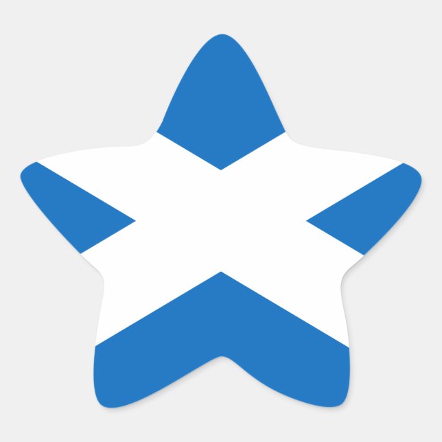 Sticker Étoile Écosse (Devant)