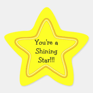 Sticker Étoile Étoile brillante