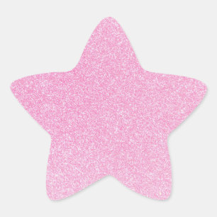 Sticker Étoile Étoile de 05 de roses pâles de parties