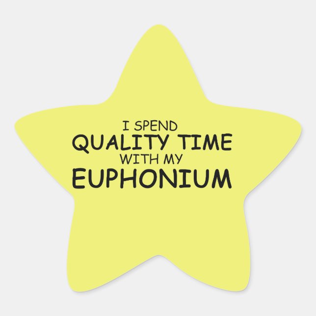 Sticker Etoile Euphonium Time de qualité (Devant)