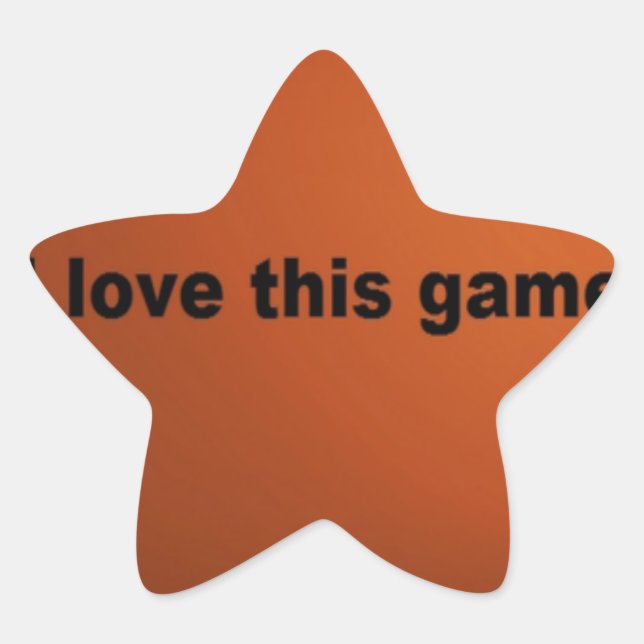 Sticker Étoile football américain (Devant)