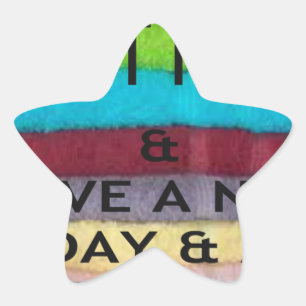 Sticker Étoile Fraîche et propre : éclat de couleur pour un nouve