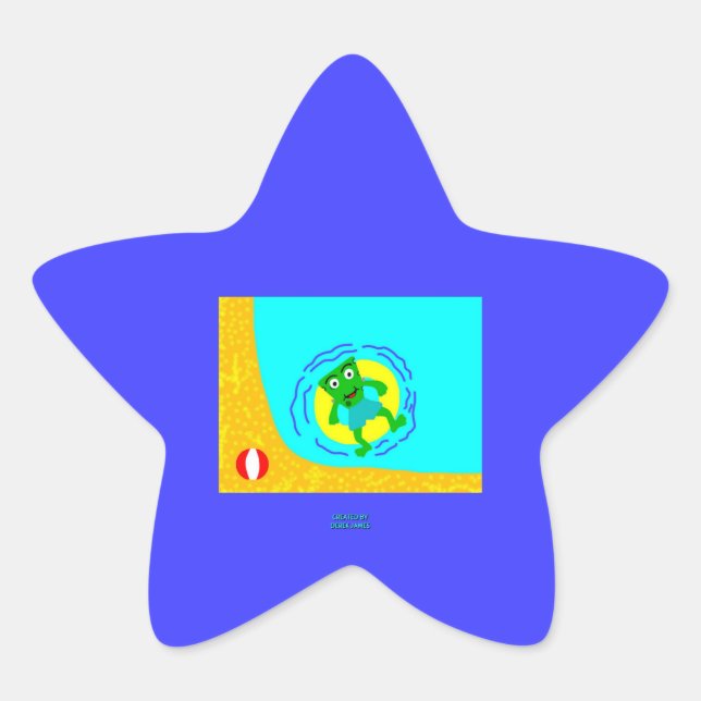 Sticker étoile FrankenCheese (Devant)