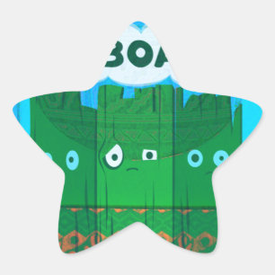 Sticker Étoile Graphique Inspirationnel amusant : Je Suis Bored T