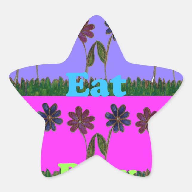 Sticker Étoile Hakuna Matata Love Mange Jeu.png (Devant)