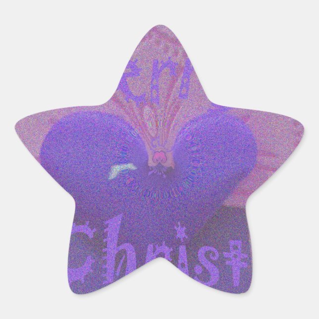 Sticker Étoile Hakuna Matata Merry Christmas Love Design.jpg (Devant)