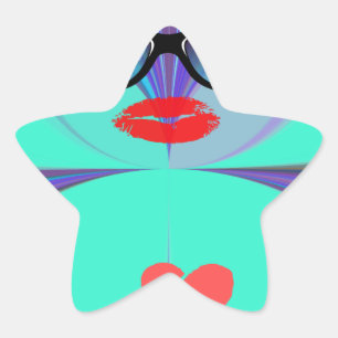 Sticker Étoile Heart Selfie