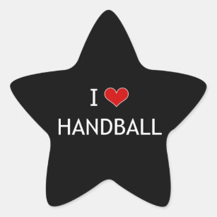 Sticker for Sale avec l'œuvre « Joueur de handball fille cadeau handball  féminin » de l'artiste TM-Multidesign