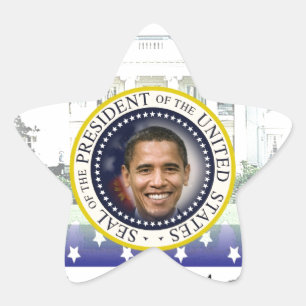 Sticker Étoile Inauguration du président Barack Obama en 2013