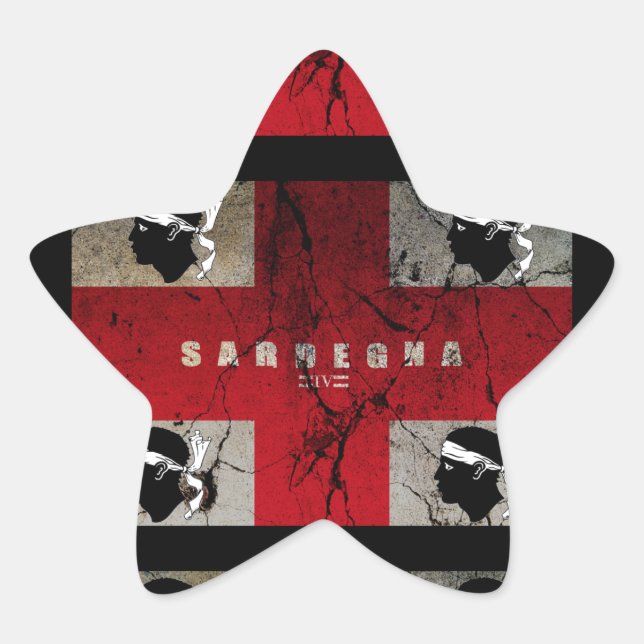 Sticker Étoile IV - SARDEGNA - coût (Devant)