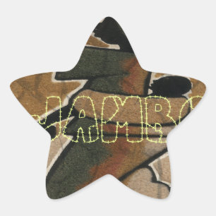 Sticker Étoile Jambo Habari Hakuna Matata.