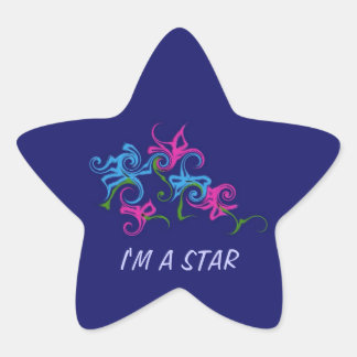 Sticker Étoile Je suis une étoile