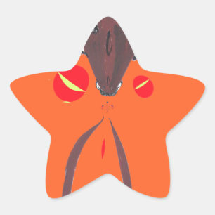 Sticker Étoile Je vous aime Nakupenda Swahili