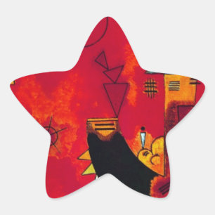 Sticker Étoile Kandinsky Mit und Gegen