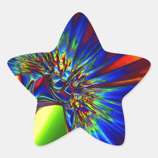 Sticker Étoile Kryptonite (Devant)