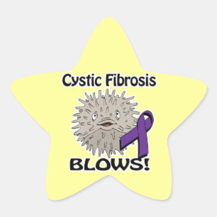 Sticker Étoile La Fibrose kystique souffle la conception de sensi