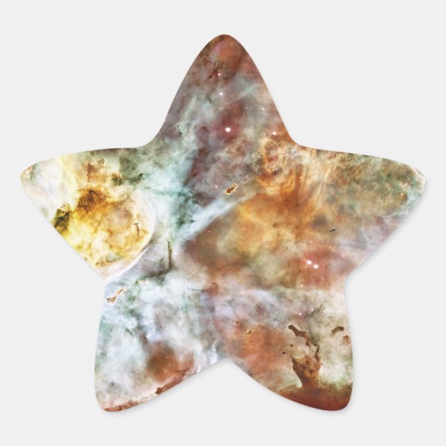 Sticker Étoile La Grande Carina Nebula NGC 3372 Star Naissance (Devant)