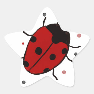 Sticker Étoile Ladybug