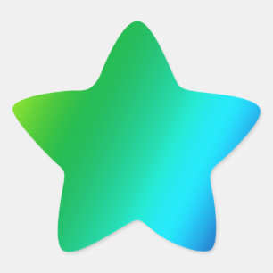 Sticker Étoile l'arc-en-ciel conçoivent en fonction du client